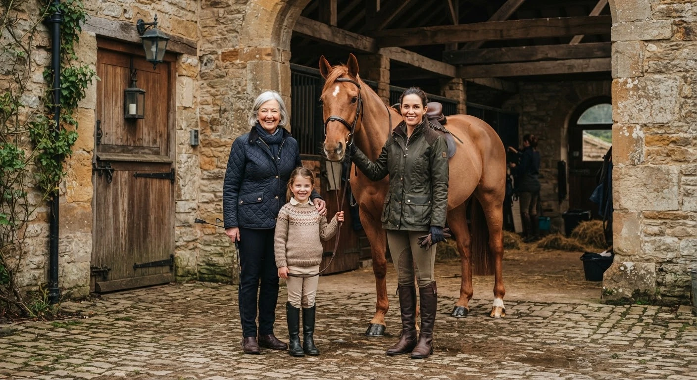L'équipe du Les chevaux de Moladier, centre équestre à Souvigny